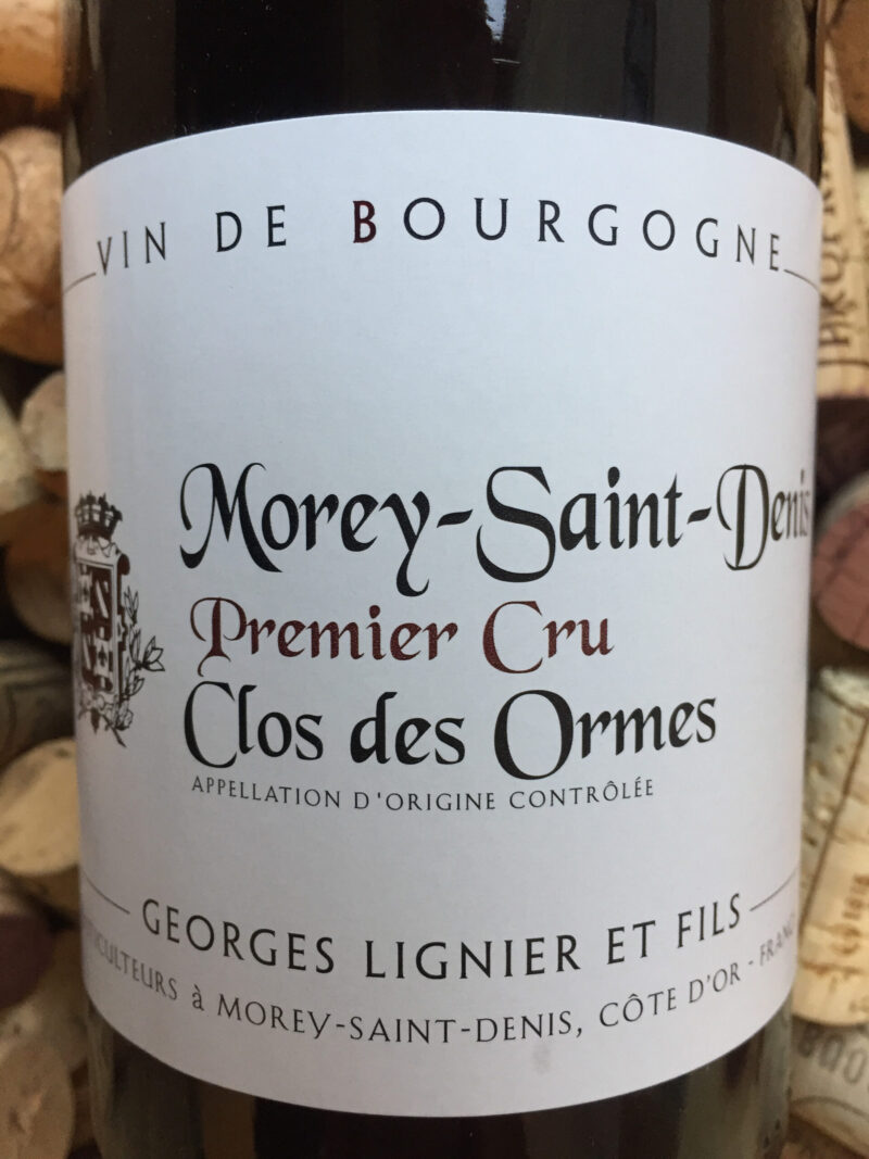 Georges Lignier Morey Saint Denis Premier Cru Clos des Ormes