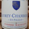 Pierre Naigeon Gevrey Chambertin En Pallud