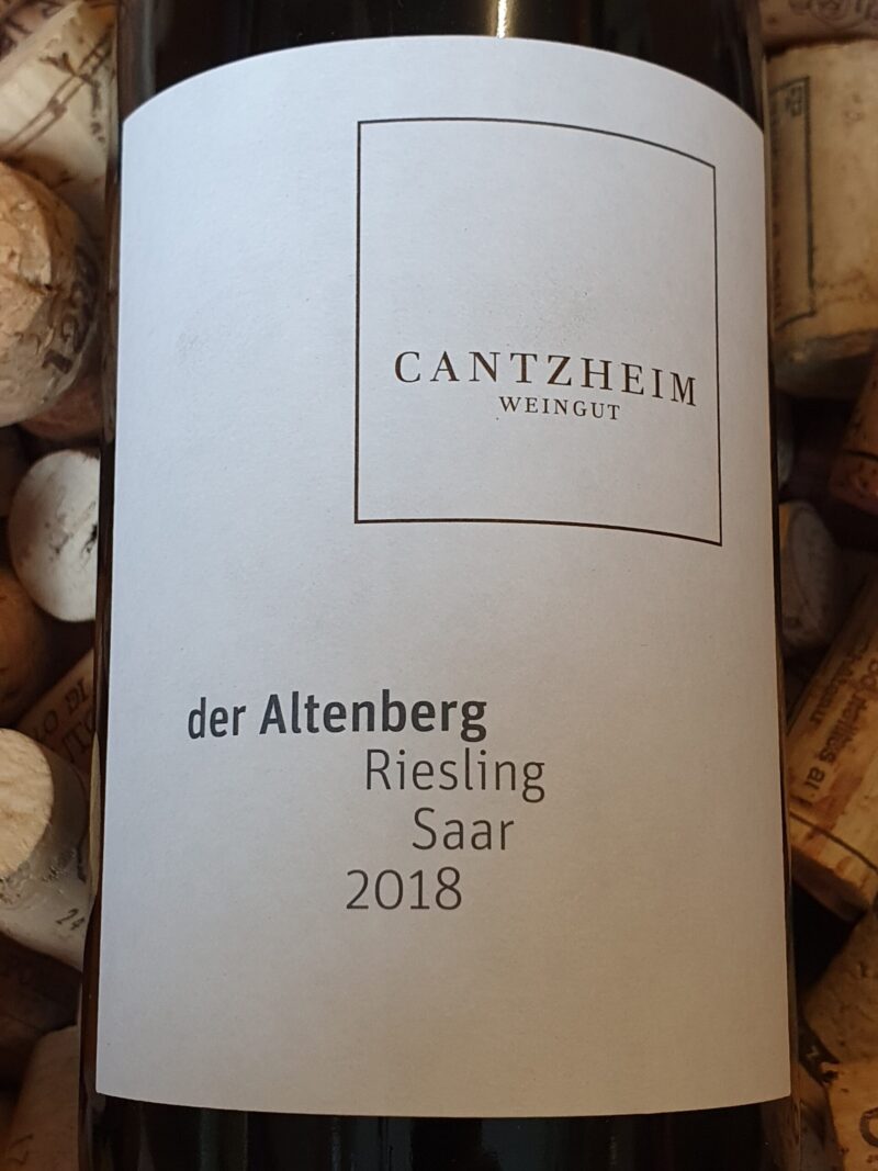 Weingut Cantzheim Riesling Kantzemer Altenberg Saar 2018
