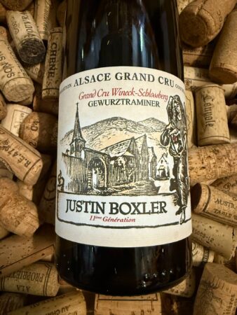 Justin Boxler Gewürztraminer Alsace Grand Cru Wineck Schlossberg 2018