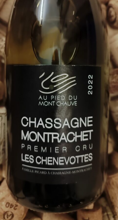 Au Pied du Mont Chauve Chassagne-Montrachet Premier Cru Les Chenevottes 2022