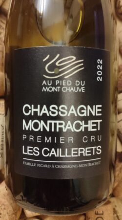 Au Pied du Mont Chauve Chassagne-Montrachet Premier Cru Les Caillerets 2022
