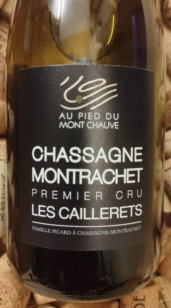 Au Pied du Mont Chauve Chassagne-Montrachet Premier Cru Les Caillerets 2023