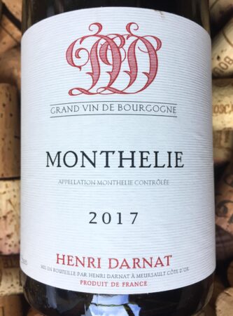 Henri Darnat Monthelie Rouge 2017