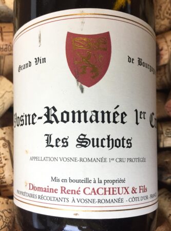 René Cacheux Vosne-Romanée Premier Cru Les Suchots 2019
