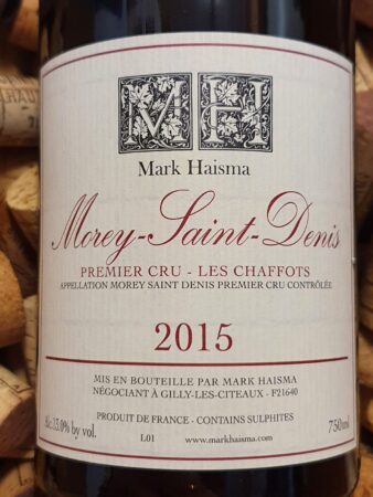 Mark Haisma Morey-Saint-Denis Premier Cru Les Chaffots 2015