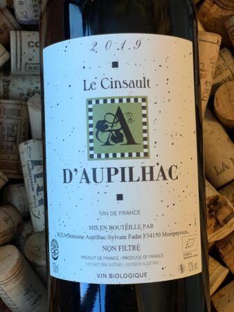 Domaine d'Aupilhac Le Cinsault Vin de France 2019