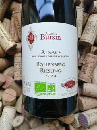 Agathe Bursin Riesling Bollenberg Alsace 2020