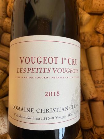 Christian Clerget Vougeot Premier Cru Les Petits Vougeots 2018