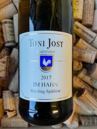 Toni Jost IM HAHN Riesling Spätlese Mittelrhein 2017