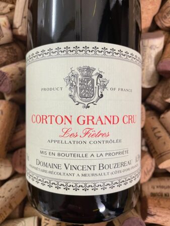 Vincent Bouzereau Corton Grand Cru Les Fiètres Rouge 2019