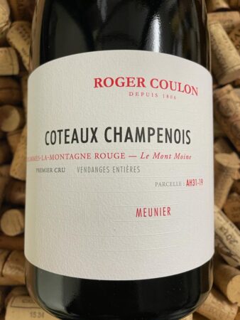 Roger Coulon Coteaux Champenois Le Mont Moine Meunier 2019 MAGNUM