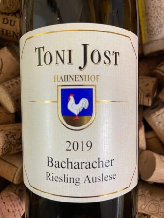 Toni Jost Bacharacher Riesling Auslese Mittelrhein 2019 500ml