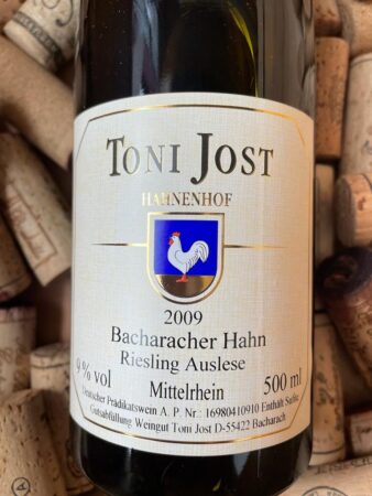 Toni Jost Bacharacher Hahn Riesling Auslese Mittelrhein 2009 500ml