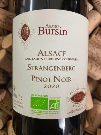 Agathe Bursin Pinot Noir Strangenberg Alsace 2020