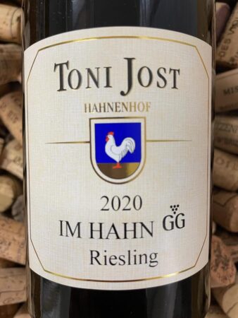 Toni Jost IM HAHN GG Riesling trocken Mittelrhein 2020