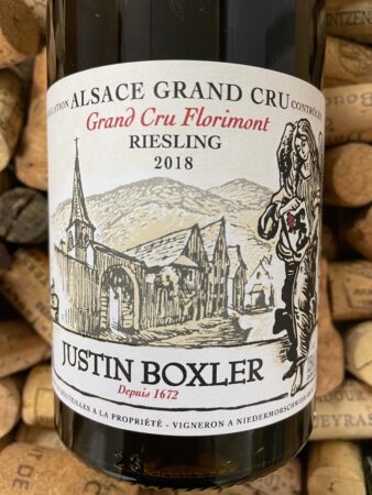 Justin Boxler Riesling Alsace Grand Cru Florimont 2018