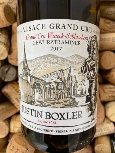 Justin Boxler Gewürztraminer Alsace Grand Cru Wineck Schlossberg 2017