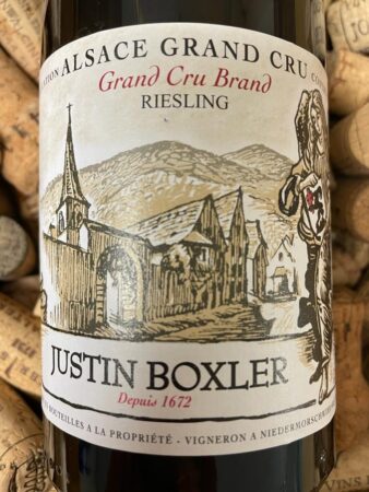 Justin Boxler Riesling Alsace Grand Cru Brand 2022