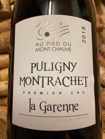 Au Pied du Mont Chauve Puligny-Montrachet Premier Cru La Garenne 2018