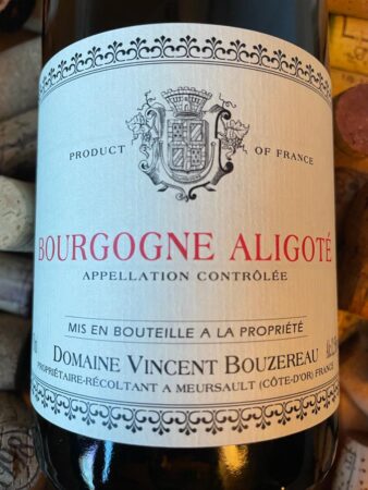 Vincent Bouzereau Bourgogne Aligoté 2025