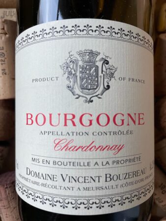 Vincent Bouzereau Bourgogne Chardonnay 2023