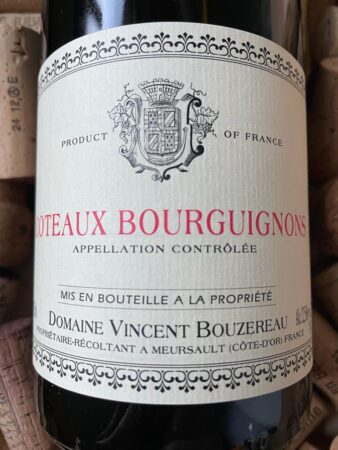 Vincent Bouzereau Coteaux Bourguignons Rouge 2023