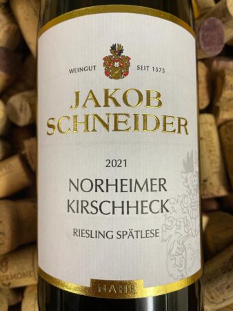 Jakob Schneider Norheimer Kirschheck Riesling Spätlese Nahe 2021