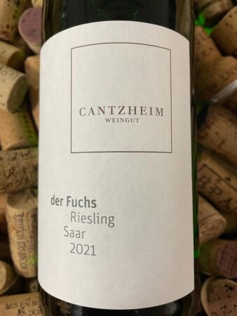 Weingut Cantzheim der Saarburger Fuchs Riesling Grosse Lage Saar 2021