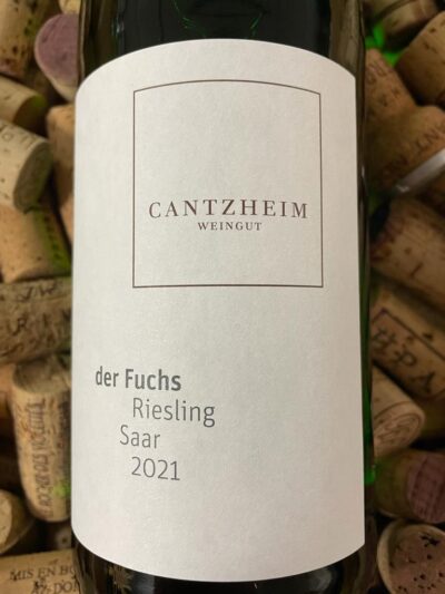 Weingut Cantzheim der Saarburger Fuchs Riesling Grosse Lage Saar 2021