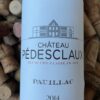 Château Pedesclaux Pauillac 5e Grand Cru Classé 2014