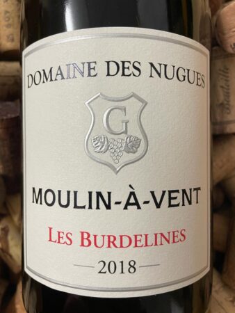 Domaine des Nugues Les Burdelines Moulin à Vent 2018