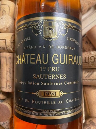 Château Guiraud Sauternes Premier Grand Cru Classé 1998