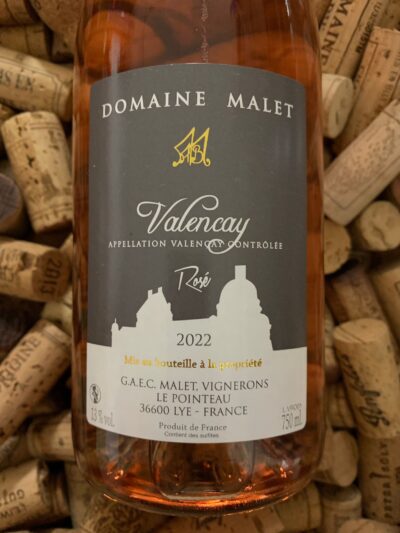 Domaine Malet Valencay rosé 2022
