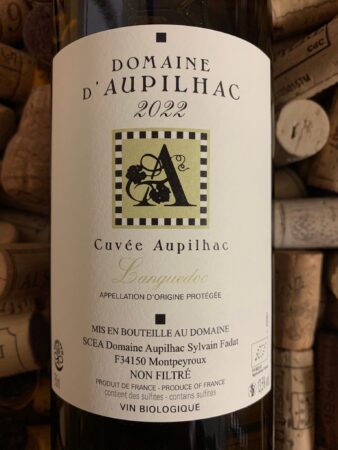 Domaine d'Aupilhac Cuvée Aupilhac Blanc Languedoc 2022