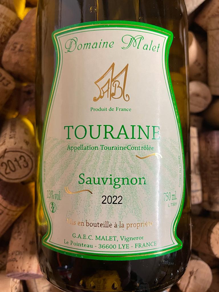 Domaine Malet Sauvignon Blanc Touraine 2022