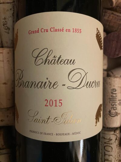 Château Branaire-Ducru Saint-Julien 4e Grand Cru Classé 2015