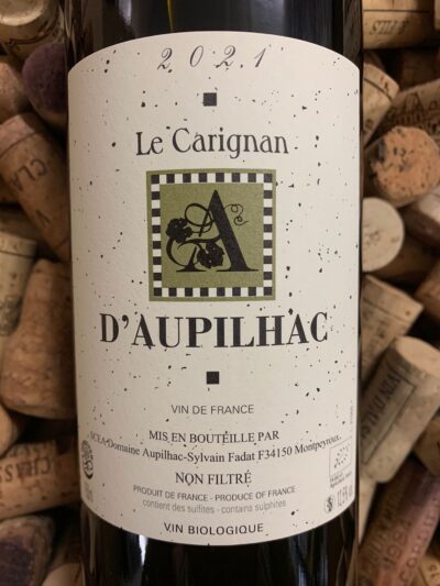 Domaine Aupilhac Carignan Vin de France 2021