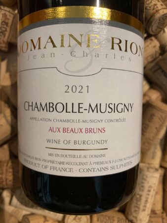 Domaine Jean-Charles Rion Chambolle-Musigny Aux Beaux Bruns 2021