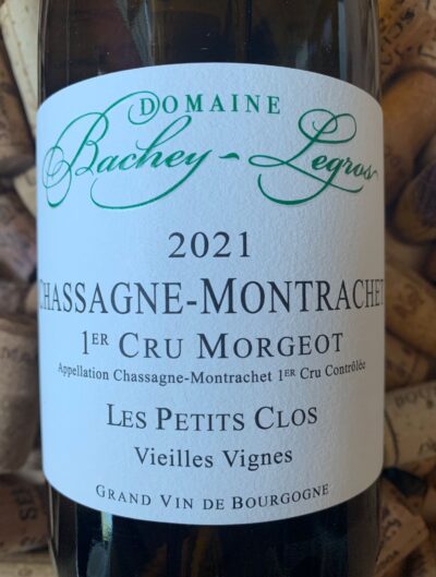 Bachey-Legros Chassagne-Montrachet Premier Cru Morgeot 2021