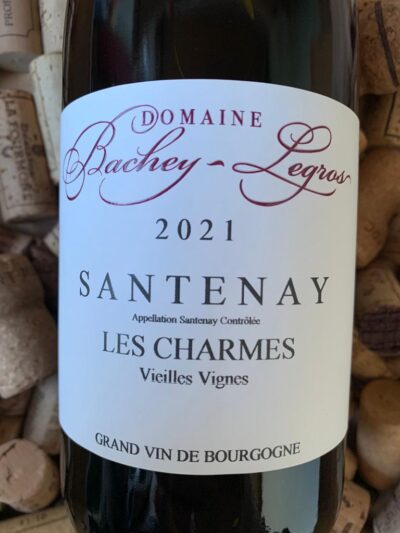 Bachey-Legros Santenay Rouge Les Charmes Vielles Vignes 2021