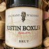 Justin Boxler Crémant d'Alsace Brut