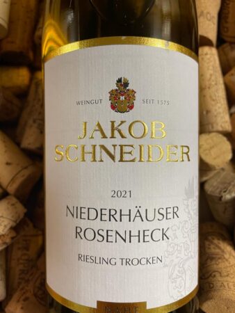 Jakob Schneider Niederhäuser Rosenheck Riesling trocken Nahe 2021