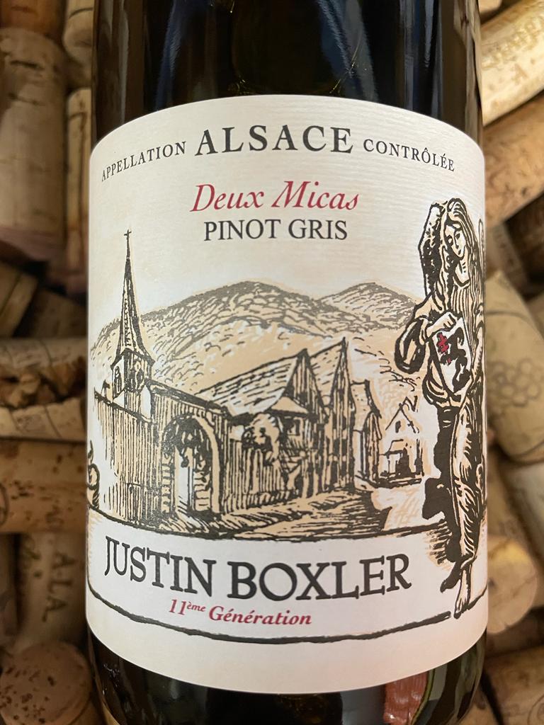 Justin Boxler Deux Micas Pinot Gris Alsace 2021