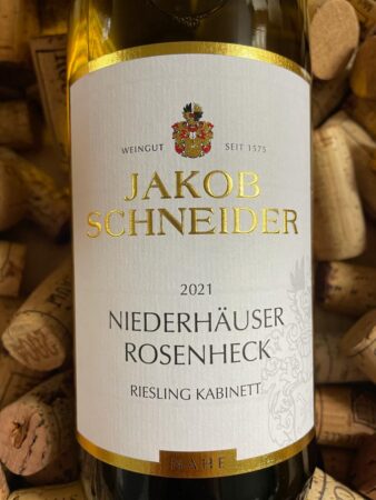 Jakob Schneider Niederhäuser Rosenheck Riesling Kabinett Nahe 2021