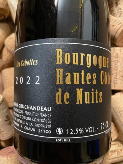 Domaine Julien Cruchandeau Hautes-Côtes de Nuits Rouge Cabottes 2022
