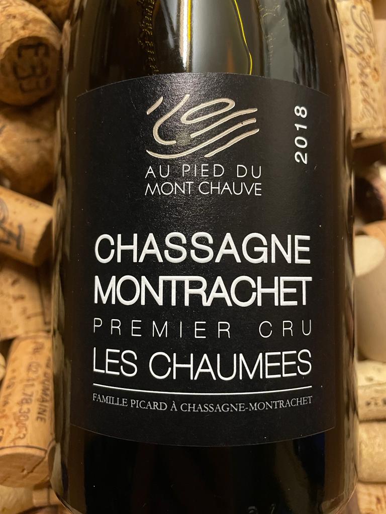 Au Pied du Mont Chauve Chassagne-Montrachet Premier Cru Les Chaumees 2018