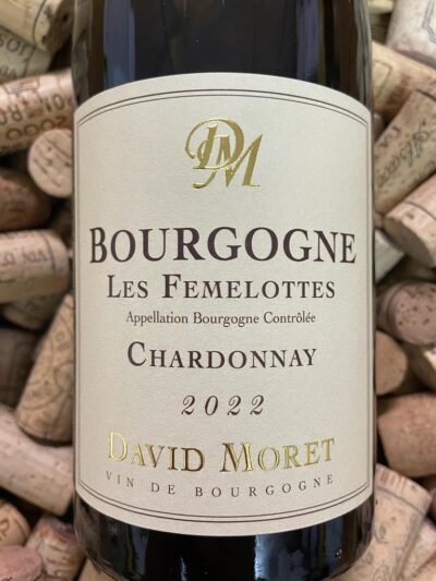 David Moret Bourgogne Chardonnay Les Femelottes 2022