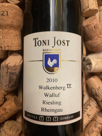 Toni Jost Wallufer Walkenberg Riesling Erstes Gewächs Rheingau 2010