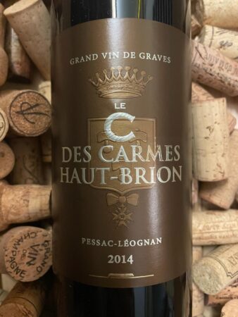 Château Les Carmes Haut-Brion Le C des Carmes Haut-Brion Pessac-Léognan 2014